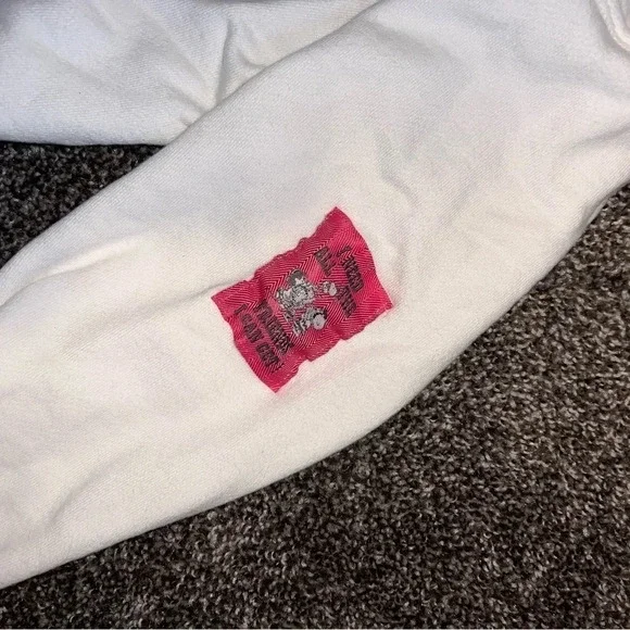 Zara Girls Peanuts Snoopy Denim Jean Jacket AND Hoodie SIZE 11-12 ❤️ - Picture 7 of 9